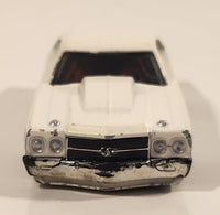 2006 Hot Wheels G Machines '70 Chevelle White 1/50 Scale Die Cast Toy Muscle Car Vehicle with Rubber Tires