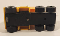 Vintage Tonka 131 GMC Semi Truck Big Rig Teal Yellow and White Pressed Steel Toy Vehicle wtih Spoiler