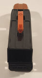 2006 Hot Wheels Truckin' Transporters HW Auto Repo Cab Forward Semi Truck and Trailer Orange Die Cast Toy Car Vehicle