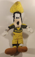 Sega Disney Goofy with Cheese Wedge Hat I Love Wisconsin 18" Plush Stuffed Toy