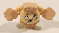 2019 Ferrero Kinder Joy Easter EN519 Yellow Sheep Lamb 1 3/8" Tall Toy Figure