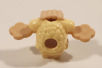 2019 Ferrero Kinder Joy Easter EN519 Yellow Sheep Lamb 1 3/8" Tall Toy Figure