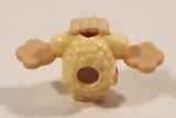 2019 Ferrero Kinder Joy Easter EN519 Yellow Sheep Lamb 1 3/8" Tall Toy Figure