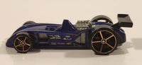 2006 Hot Wheels Tor-Speedo Dark Blue Die Cast Toy Car Vehicle