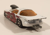 2005 Hot Wheels Wild Cats Pro Stock Firebird Pearl White Die Cast Toy Race Car Vehicle