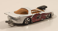 2005 Hot Wheels Wild Cats Pro Stock Firebird Pearl White Die Cast Toy Race Car Vehicle