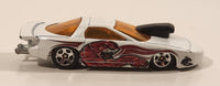 2005 Hot Wheels Wild Cats Pro Stock Firebird Pearl White Die Cast Toy Race Car Vehicle