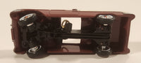 Gearbox Limited Edition 1955 Chevy Belair Pedal Car Dark Red and Cream 4" Die Cast Toy Car Vehicle