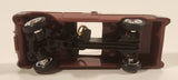 Gearbox Limited Edition 1955 Chevy Belair Pedal Car Dark Red and Cream 4" Die Cast Toy Car Vehicle