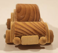 Wood Sedan 4 1/4" Long Toy Car Vehicle