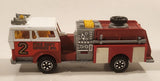 Majorette Pompe A Incendie Engine No. 2 Fire Dept. Red 1/47 Scale Die Cast Toy Car Vehicle