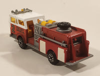 Majorette Pompe A Incendie Engine No. 2 Fire Dept. Red 1/47 Scale Die Cast Toy Car Vehicle