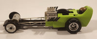 Rare Vintage 1971 Kenner General Mills SSP Racers Rail Bird Single Wheeled Green Plastic Toy Car Vehicle