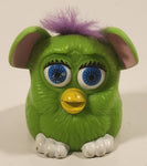1998 McDonald's Tiger Electronics Furby Green 3" Plastic Toy Figure