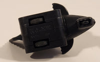 1991 McDonald's DC Comics Batman Batmobile Push Down Spring Release Black Plastic Toy Car Vehicle