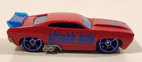 2007 Maisto Marvel The Amazing Spider-Man Red Die Cast Toy Car Vehicle