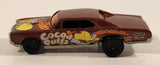 2004 Hot Wheels Cereal Crunchers Cocoa Puffs '67 Pontiac GTO Brown Die Cast Toy Muscle Car Vehicle