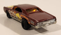 2004 Hot Wheels Cereal Crunchers Cocoa Puffs '67 Pontiac GTO Brown Die Cast Toy Muscle Car Vehicle