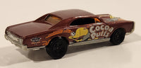 2004 Hot Wheels Cereal Crunchers Cocoa Puffs '67 Pontiac GTO Brown Die Cast Toy Muscle Car Vehicle
