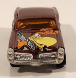 2004 Hot Wheels Cereal Crunchers Cocoa Puffs '67 Pontiac GTO Brown Die Cast Toy Muscle Car Vehicle