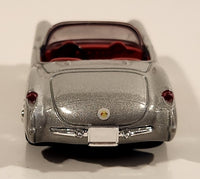 1999 New Ray 1957 Chevrolet Corvette Convertible Silver 1/43 Scale Die Cast Toy Car Vehicle