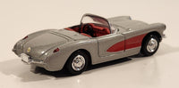 1999 New Ray 1957 Chevrolet Corvette Convertible Silver 1/43 Scale Die Cast Toy Car Vehicle