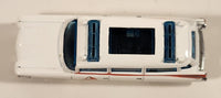 2010 Hot Wheels HW Premiere Ghostbusters Ecto-1 White Die Cast Toy Car Vehicle