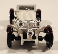 2000 New Ray 1931 Mercedes SSKL Mille Miglia R. Caracciola White 1/43 Scale Die Cast Toy Car Vehicle