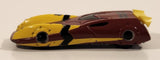 Rare 2008 MGA Marvel Films Iron Man Die Cast Toy Race Car Vehicle
