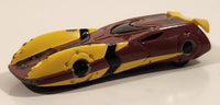 Rare 2008 MGA Marvel Films Iron Man Die Cast Toy Race Car Vehicle