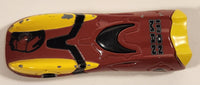 Rare 2008 MGA Marvel Films Iron Man Die Cast Toy Race Car Vehicle