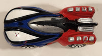 2011 Maisto Marvel Velocidad Spiderman Blue Red Die Cast Toy Superhero Car Vehicle