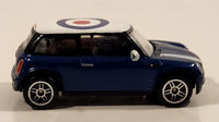 RealToy BMW New Mini Cooper Target Bullseye Dark Blue 1/56 Scale Die Cast Toy Car Vehicle