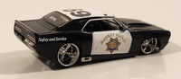 2005 Jada Toys Dub City Bigtime Muscle '69 Chevy Camaro Police Highway Patrol Black 1:64 Scale Die Cast Toy Car Vehicle