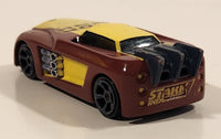 Rare 2008 MGA Marvel Films Iron Man Die Cast Toy Race Car Vehicle