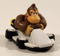 2014 McDonald's Nintendo Mario Kart Donkey Kong 3" Plastic Toy Character Car Vehicle