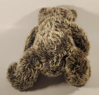 2001 Ty Classic Winthrop Brown Teddy Bear with Bow 12" Stuffed Plush Toy