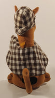 1997 Play By Play Cartoon Network Hanna Barbera Scooby-Doo! Detective Scooby 8 1/2" Stuffed Plush Toy