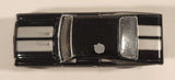 2012 Playing Mantis Johnny Lightning 1970 Chevy Nova SS Black with Silver Stripes 1/64 Scale Die Cast Toy Car Vehicle with Opening Hood