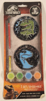 2020 Peachtree Playthings Universal City Studios Jurassic World Paint Yor Own Suncatchers New in Package