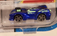 2011 Maisto Fresh Metal Burnin' Key Cars Blue Die Cast Toy Car Vehicle