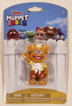2019 Just Play Disney Junior Muppet Babies Fozzie 2 1/8" Tall Toy Figure New in Package