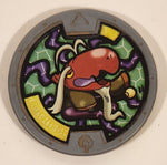 2015 Hasbro Yo-Kai Watch Medals Q'Wit Grey Plastic Toy