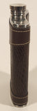 Brown Leather Wrapped Stainless Steel 7 Oz Flask
