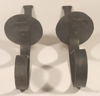 Wrought Iron Metal 16 1/2" Wall Sconce Candle Holder