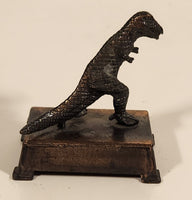 Vintage T-Rex Tyrannosaurus Rex Dinosaur Miniature Doll House Furniture Size Metal Pencil Sharpener