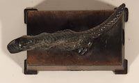 Vintage T-Rex Tyrannosaurus Rex Dinosaur Miniature Doll House Furniture Size Metal Pencil Sharpener