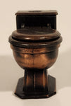 Vintage Toilet Miniature Doll House Furniture Size Metal Pencil Sharpener