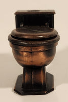 Vintage Toilet Miniature Doll House Furniture Size Metal Pencil Sharpener