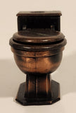 Vintage Toilet Miniature Doll House Furniture Size Metal Pencil Sharpener
